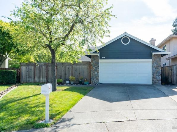 Residential house exterior with garage door.